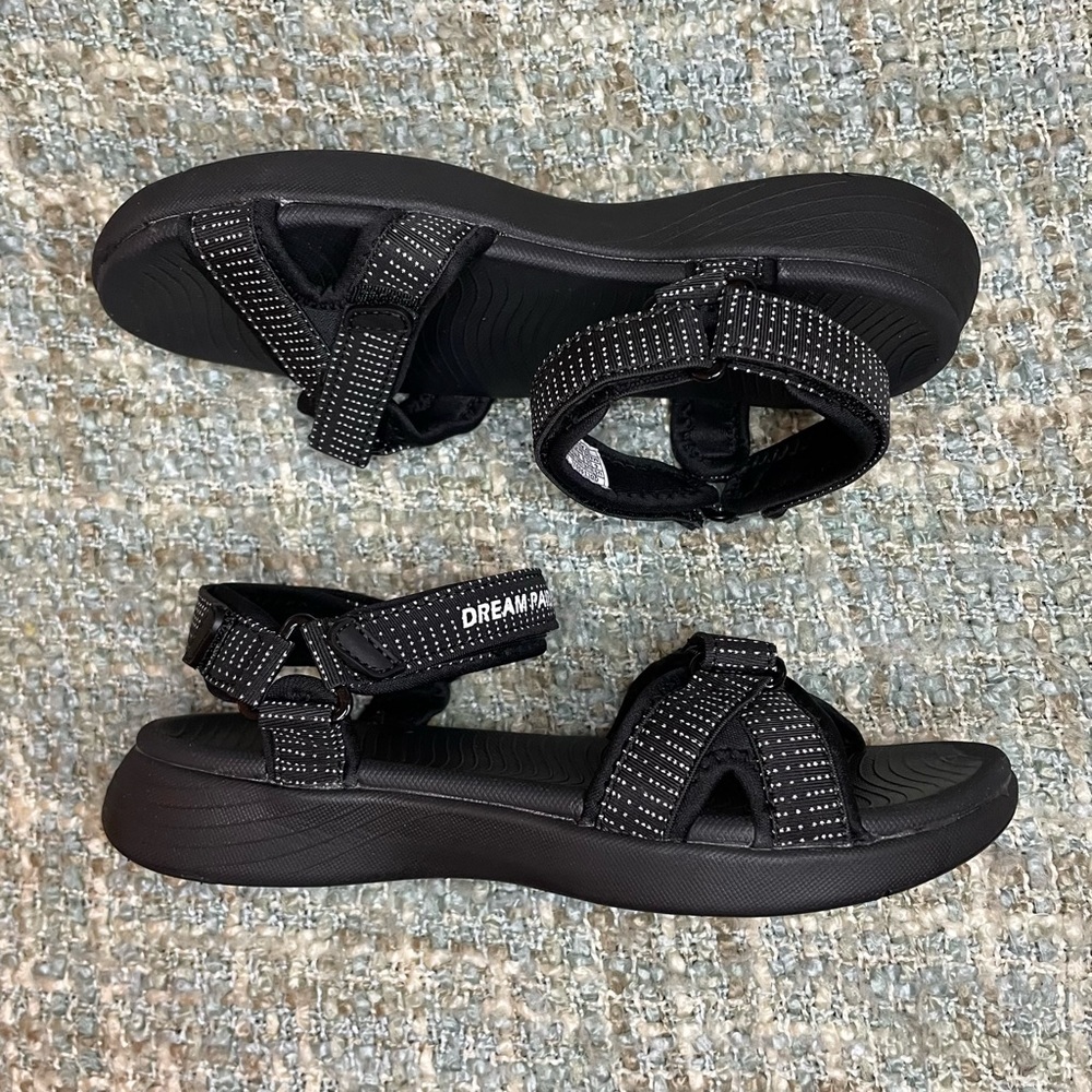 DREAM PAIRS Womens Athletic Sport Hiking Sandal - Q-Black - Picture 2 of 8